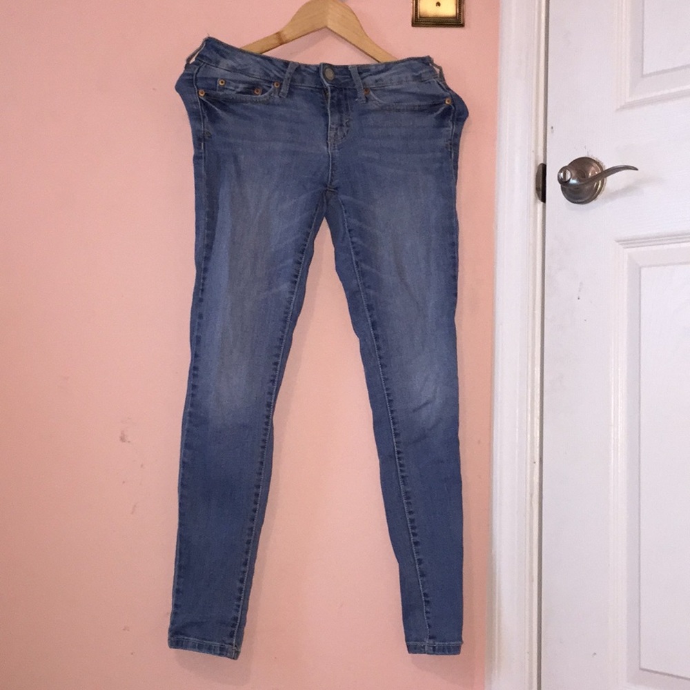 Medium Wash Skinny Jeans